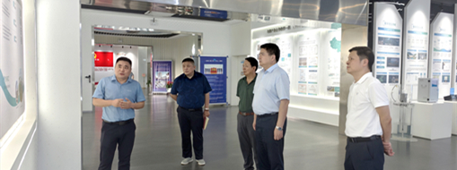 ?協(xié)同創(chuàng)新，安徽省生態(tài)環(huán)境集團黨委書記、董事長羅太忠一行赴中水三立調研指導
